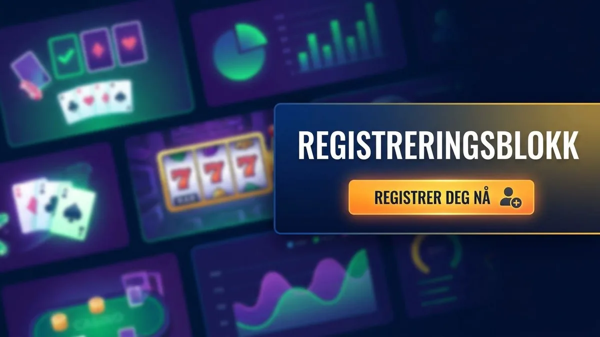 Registrering med bonus